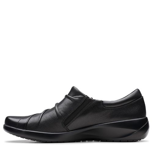 Women's Kaetlyn Mila Slip On Shoes (Black Leather)
