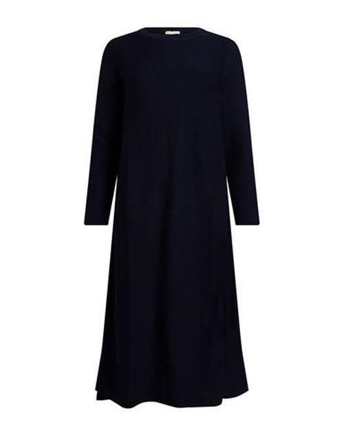 Woman Midi dress Midnight blue Size 4 Merino Wool