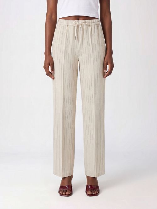 Pants Woman color Ivory