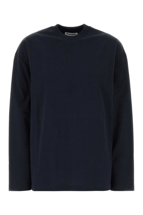 Cotton T-Shirt — Navy