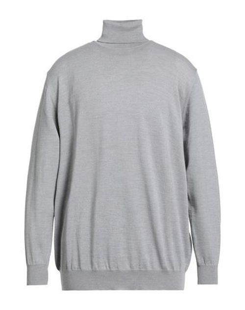 Man Turtleneck Light grey Size 44 Virgin Wool