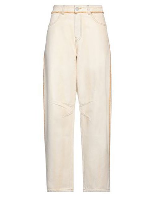 Woman Jeans Cream