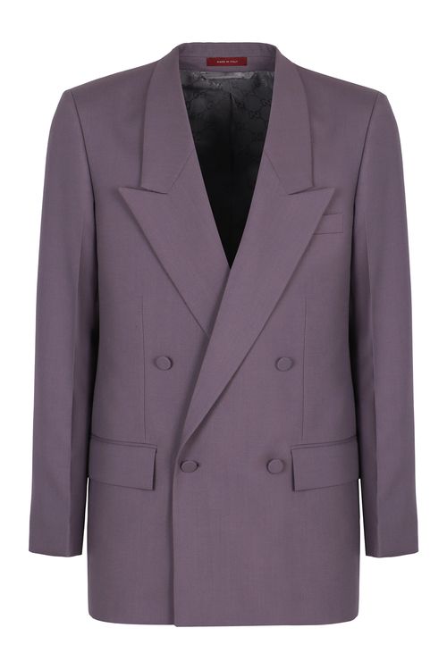 Double-Breasted Oversized Blazer Jacket