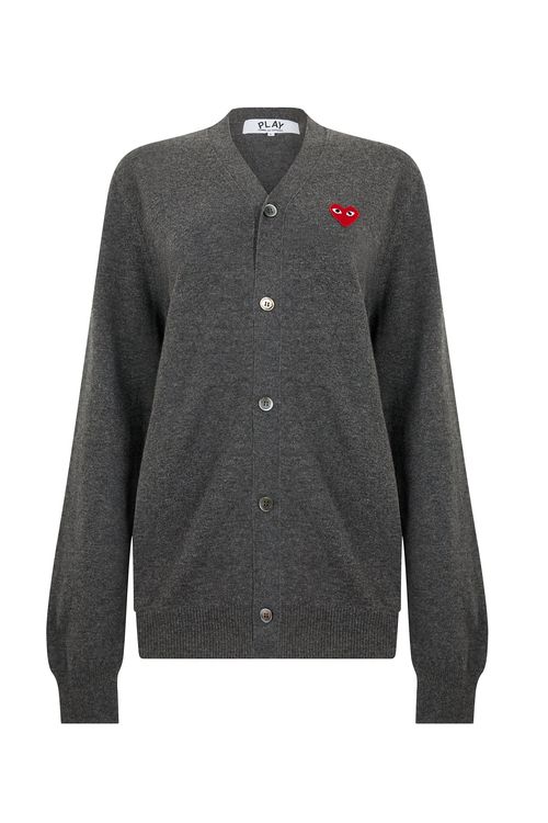 Comme Des Garçons Play Wool Cardigan for Men - Classic and Stylish