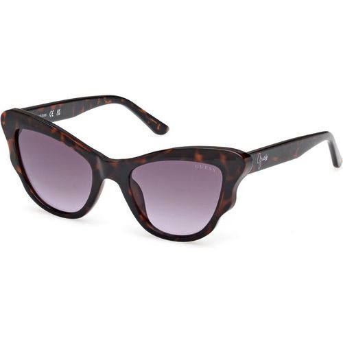 Guess Unisex Guess GU00228 52Z Gafas de sol Inyectado la Habana Violeta Cat Eye Norma