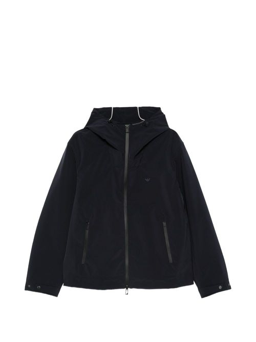 Hooded Blouson Jacket