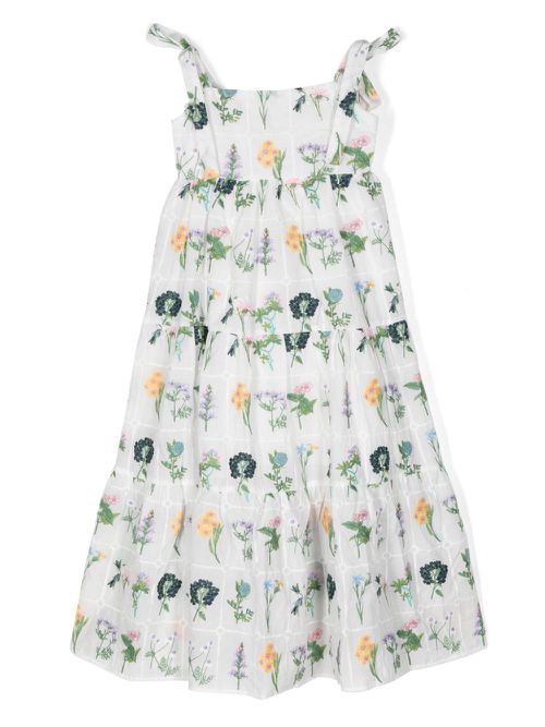 Freya empire-line dress - White