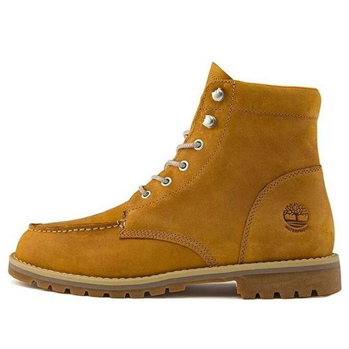 Redwood Falls Waterproof Moc-Toe Wide-Fit Boot 'Wheat Full-Grain'