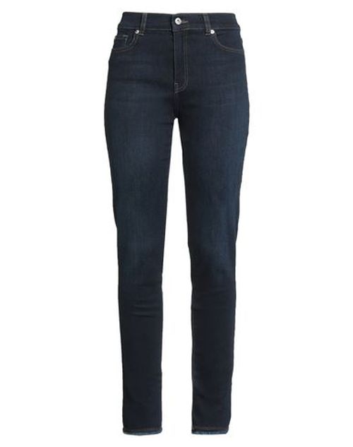 Woman Jeans Blue Size 25 Cotton, Polyester, Rubber