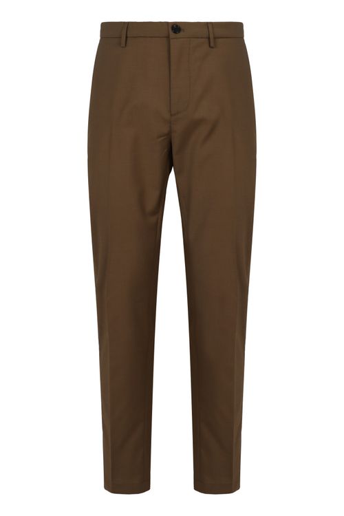 Brown Slim Chino Pants