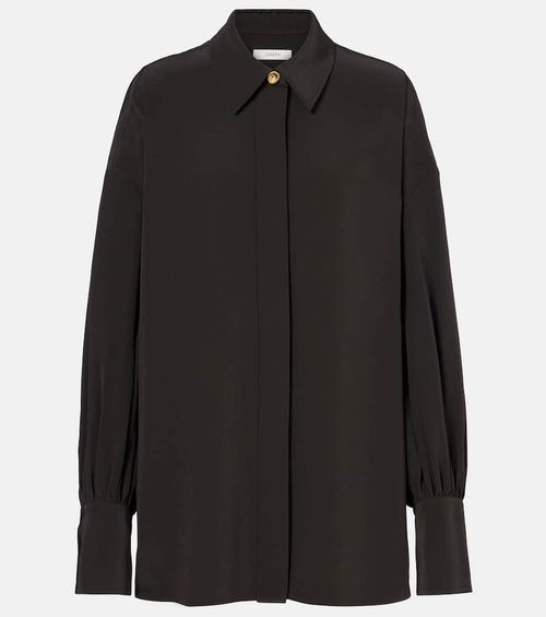 Camilia satin twill shirt