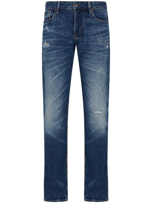 J06 distressed slim-fit jeans - Blue