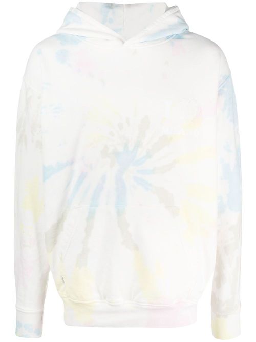 Logo-patch hoodie - White