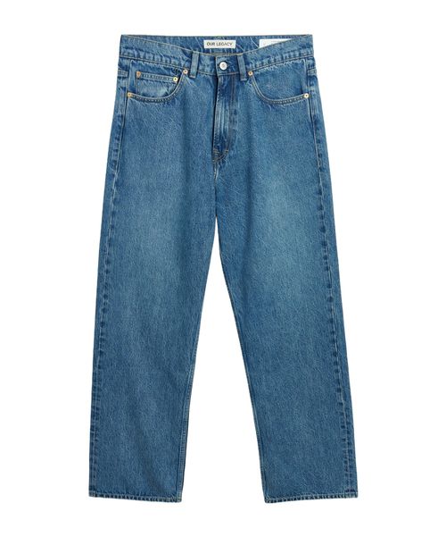 Third Cut logo-patch jeans