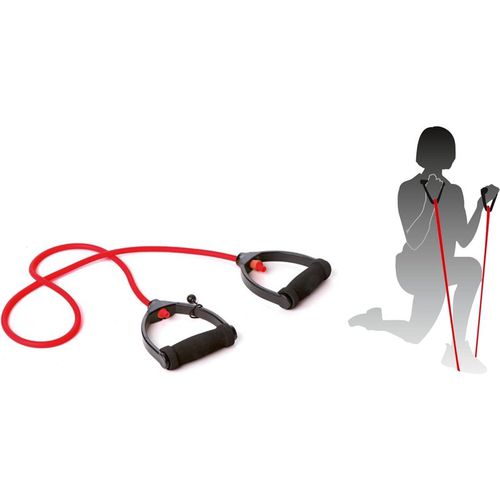 Elastic tube with low-strength Tremblay handles