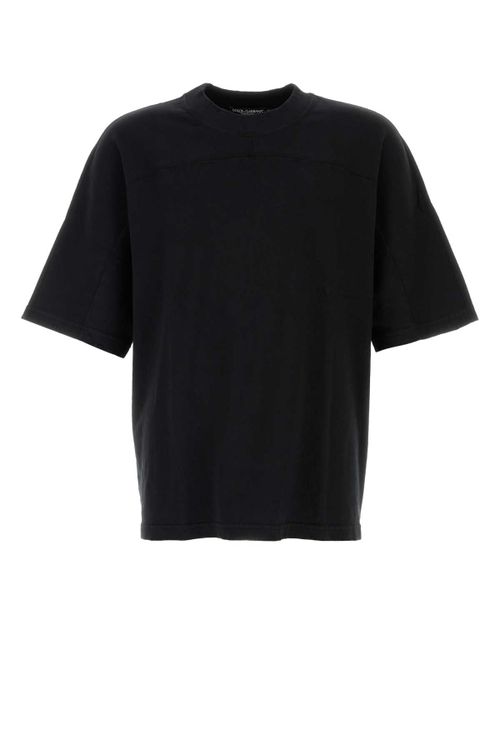 Cotton T-Shirt — Black