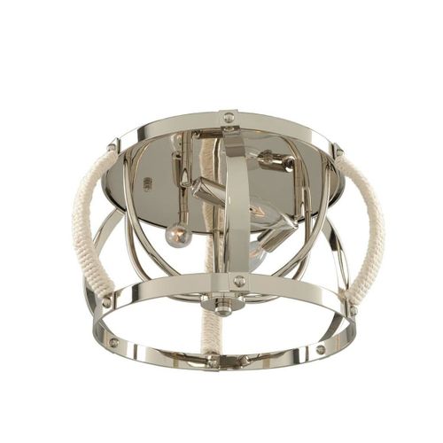 Bradbury 3-Light Ceiling Light in Polished Nicke