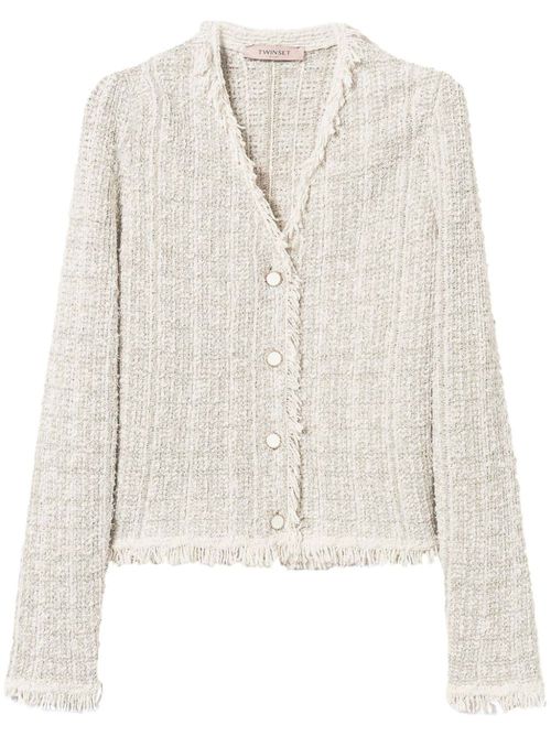 Tweed lurex jacket - Neutrals