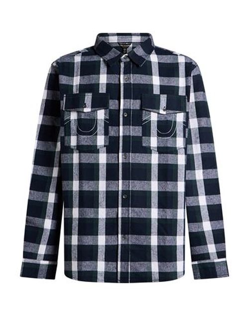 Man Shirt Blue Size S Cotton
