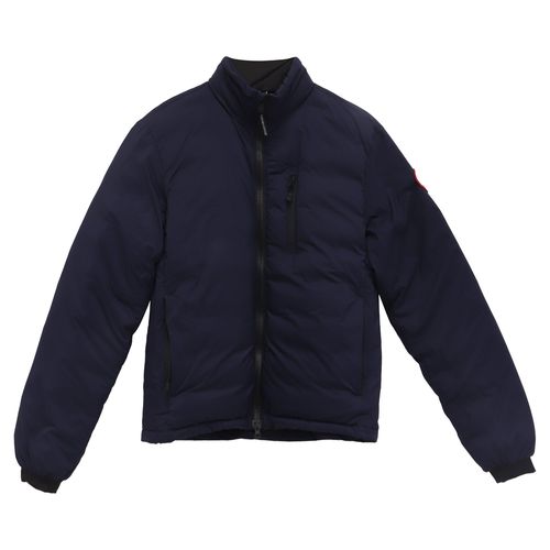 Lodge Jacket in Navy Blue Polyamide