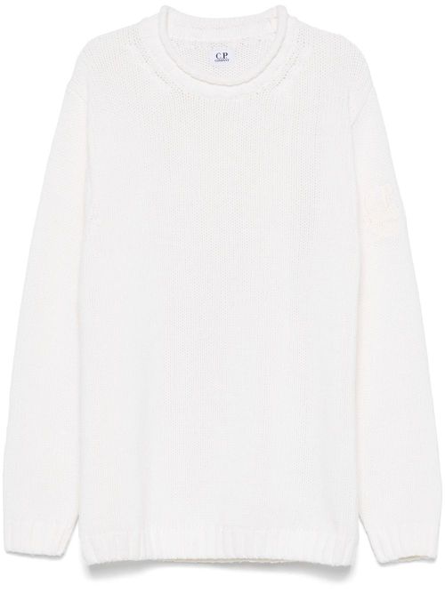 Cable-knit sweater - Neutrals