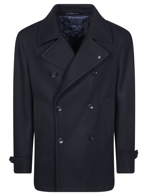 Men's Picot Wool Overcoat