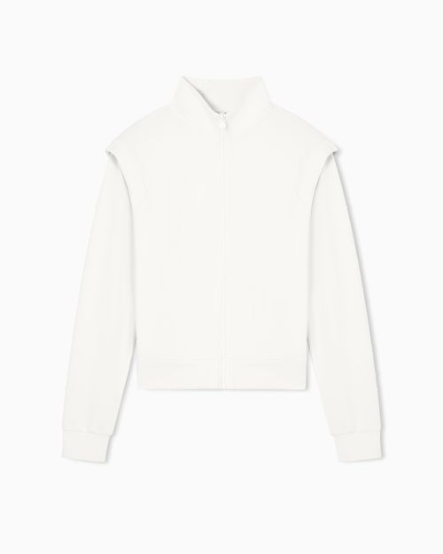 Precious sweatshirt in a modal-blend interlock