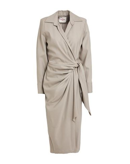 Crida Milano Woman Midi dress Sand Size 0 Virgin Wool, Lycra