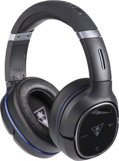Geek Squad Certified Refurbished Elite 800 Wireless DTS 7.1 Surround Sound Gaming Headset for PlayStation 3/4 - Black