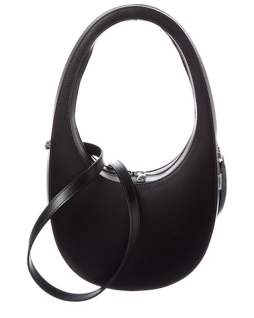 Swipe Leather Hobo Bag