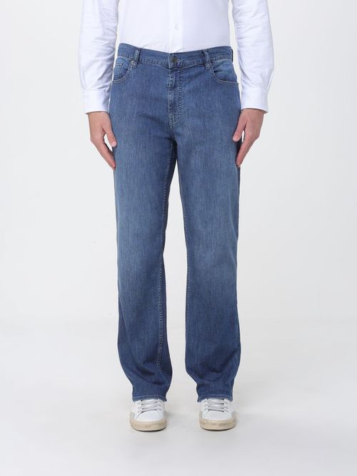 Jeans Men color Stone Washed