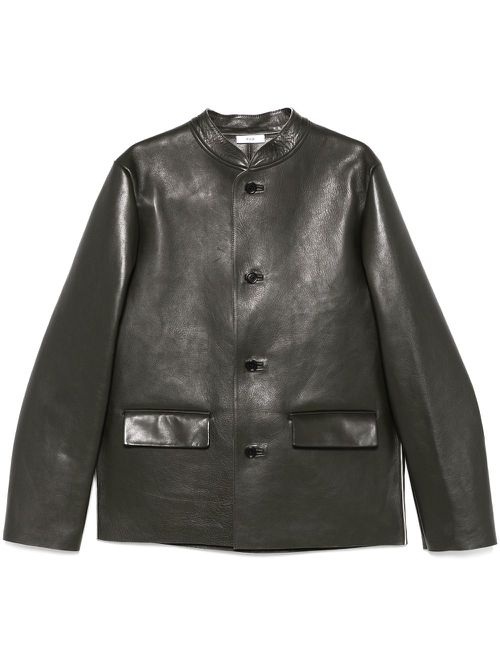 Leather jacket - Green