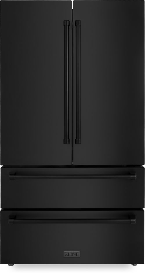 ZLINE 36 Inch 36" Counter Depth French Door Refrigerator RFM36BS