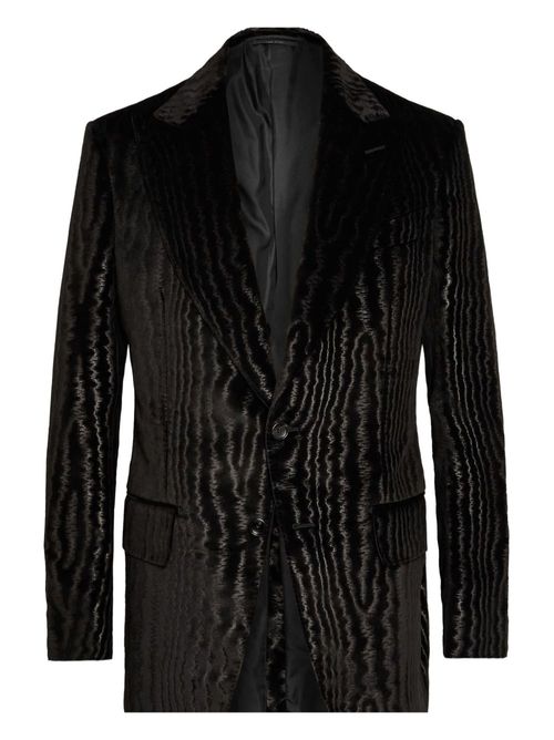 TOM FORD velvet blazer - Black