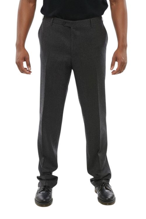 Dark Grey Regular Trousers