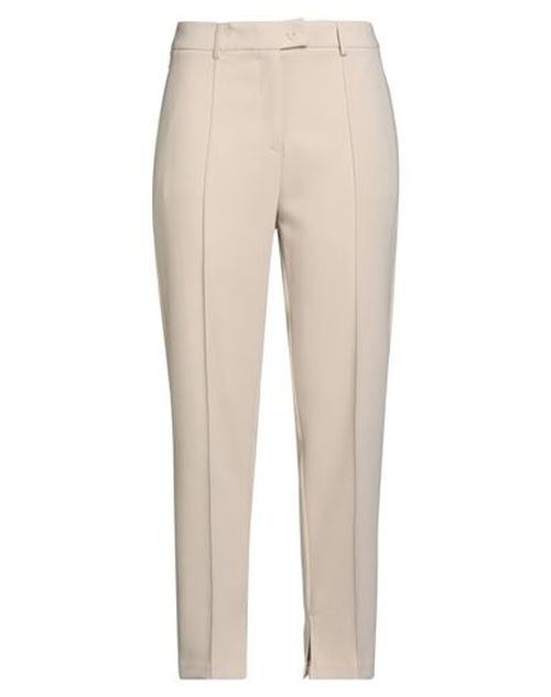 Woman Pants Beige Size 4 Polyester, Viscose, Elastane