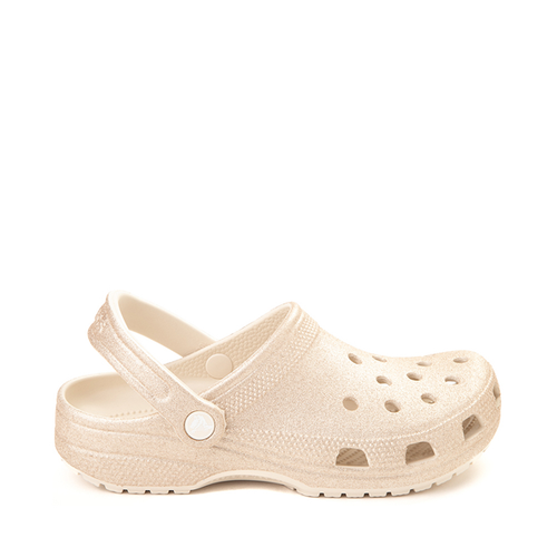 Crocs Classic Glitter Clog - Champagne