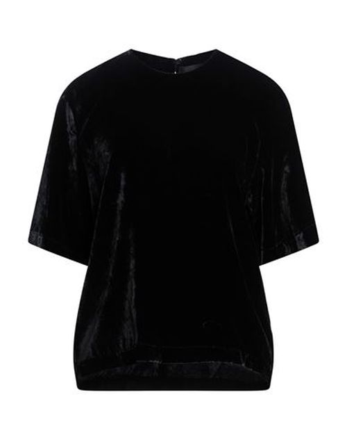 Woman Top Black Size 10 Polyester