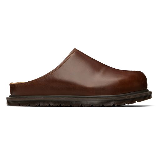 Brown San Mule Slip-on Loafers