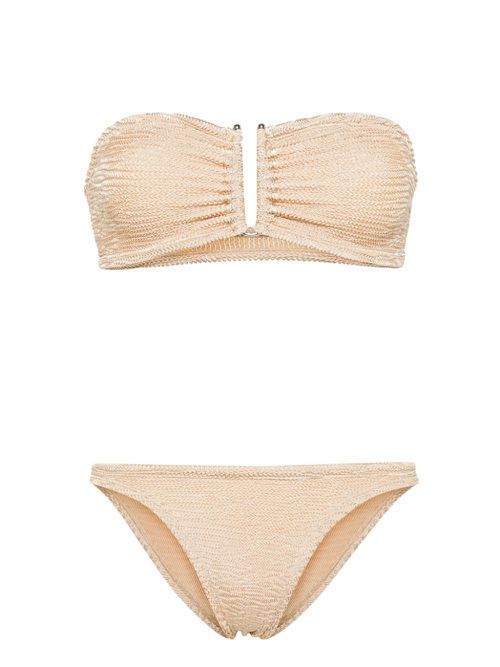 Frida bandeau bikini - Neutrals