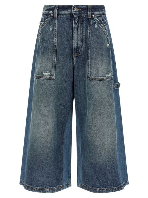 Denim Bermuda Shorts