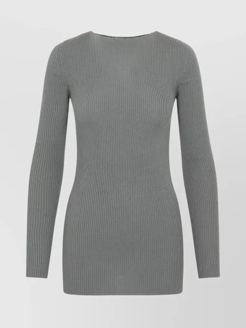 Rick Owens - oval cut-out cashmere sweater