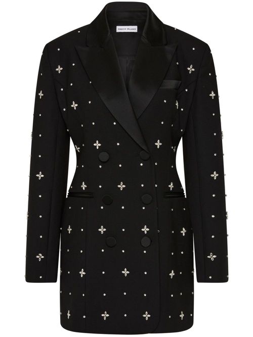 Eclipse tuxedo mini dress - Black