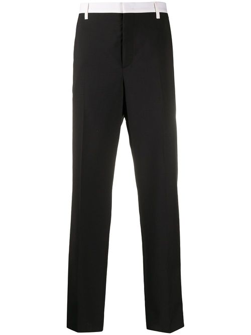 Valentino Garavani side-stripe tailored trousers - Black