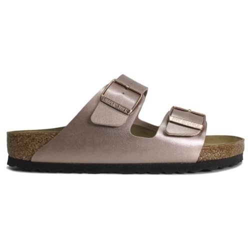 Birkenstock Unisex Arizona BS Birko-Flor Copper Sandals/