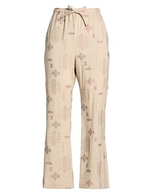 Woman Pants Beige Size S Rayon, Polyester, Nylon