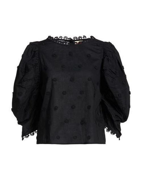 Woman Top Black Size XL Cotton