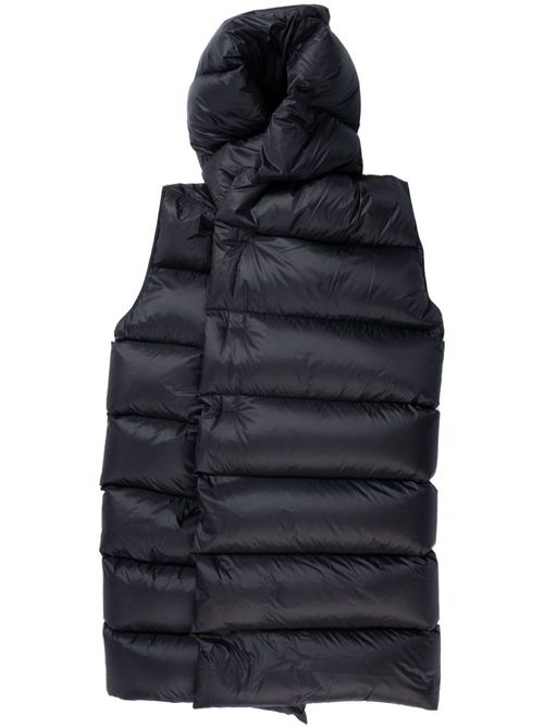 Hooded gilet - Black