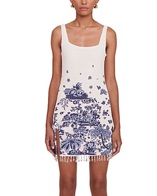 Le Sable Beaded Mini Dress