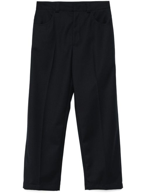 Straight-leg trousers - Blue